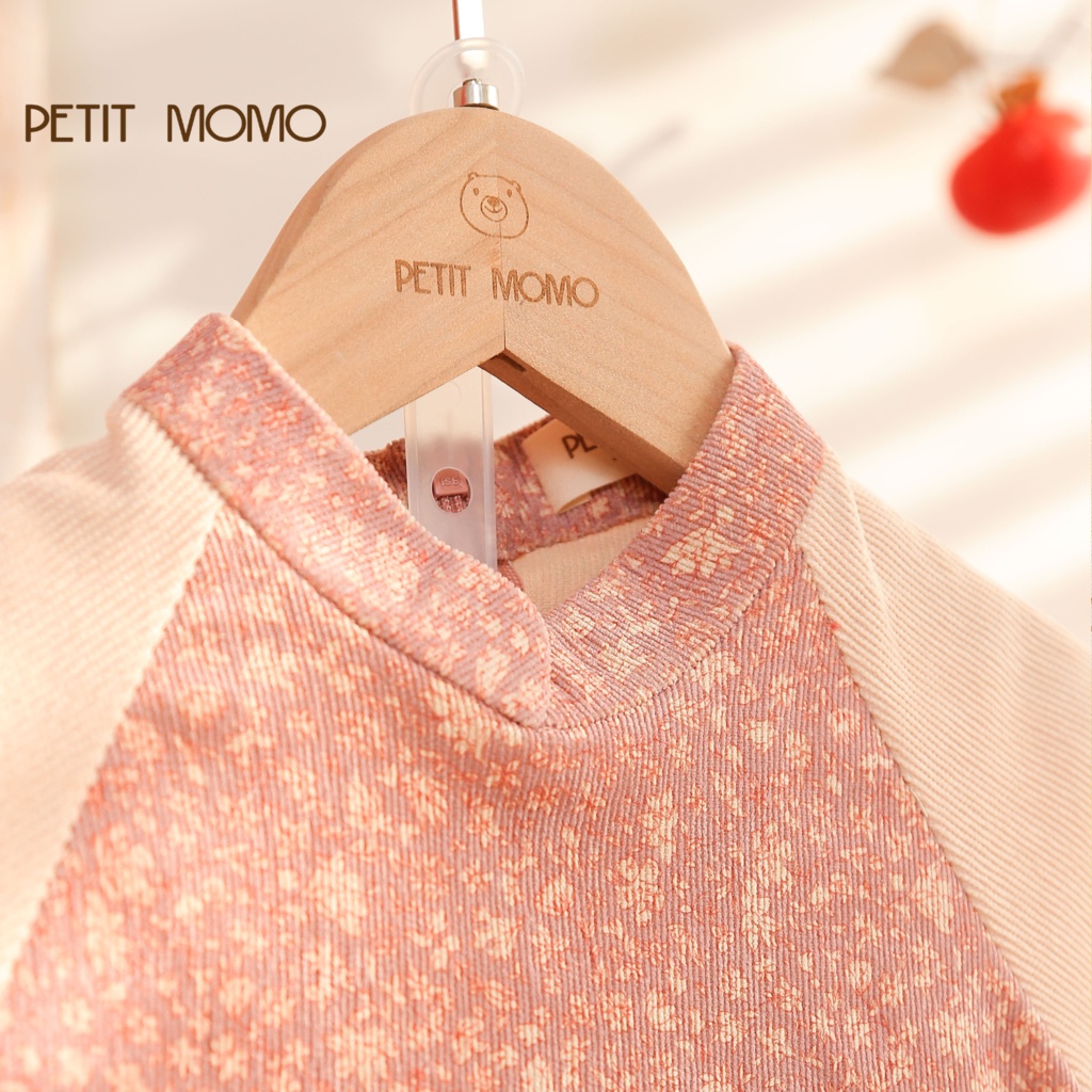 Bộ Áo Dài Hoa Nhí Phối Tay Cho Bé Gái (16 tuổi) PETIT MOMO P0187/P0188