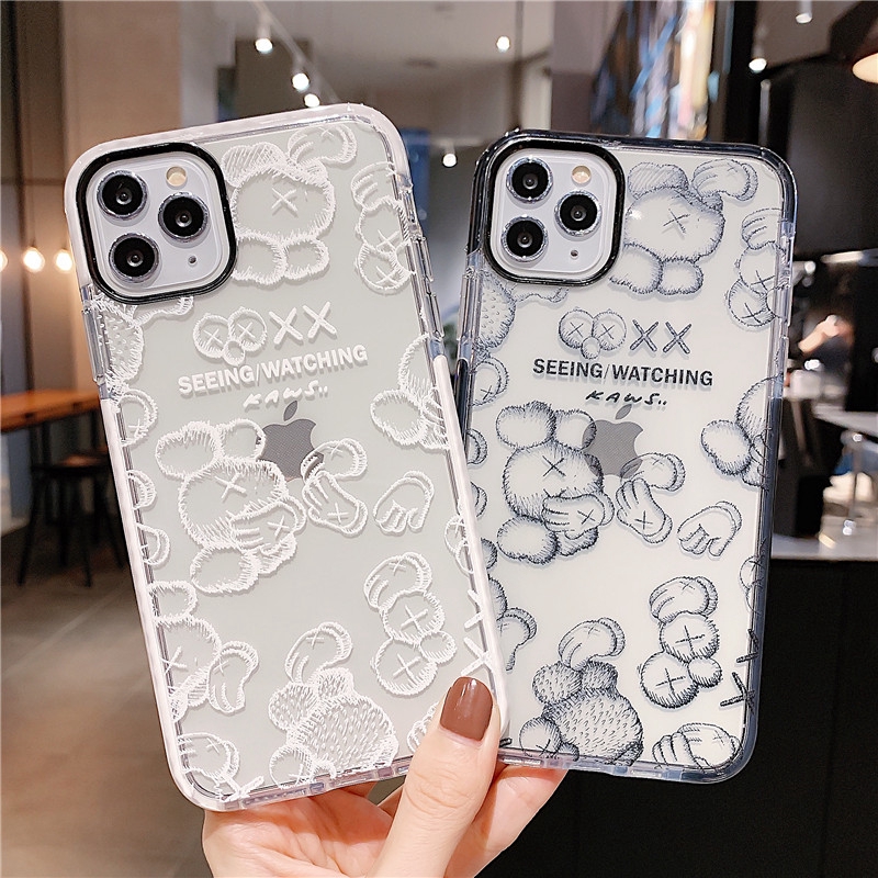 Ốp lưng iphone Seeing/Kaws cạnh 5/5s/6/6plus/6s/6splus/7/7plus/8/8plus/x/xr/xs/11/12/pro/max/plus/promax - Awifi G6-2