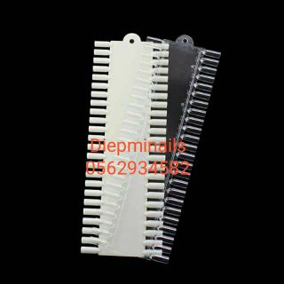 Móng mẫu tập sơn tập vẽ tập tráng trí nail đơn giản tiện lợi. 1 bản có 48 móng