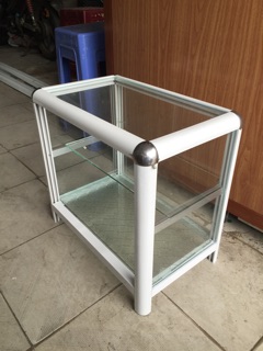 Tủ ko có cửa, tủ bán hàng ăn, kt dài 50 cao 45 sâu 30 tủ mới 100%