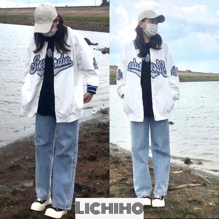 Áo bomber jackets unisex street style áo khoác dù 2 lớp nam nữ ulzzang Hàn Quốc STURDUR AKD01 LICHIHO trẻ trung