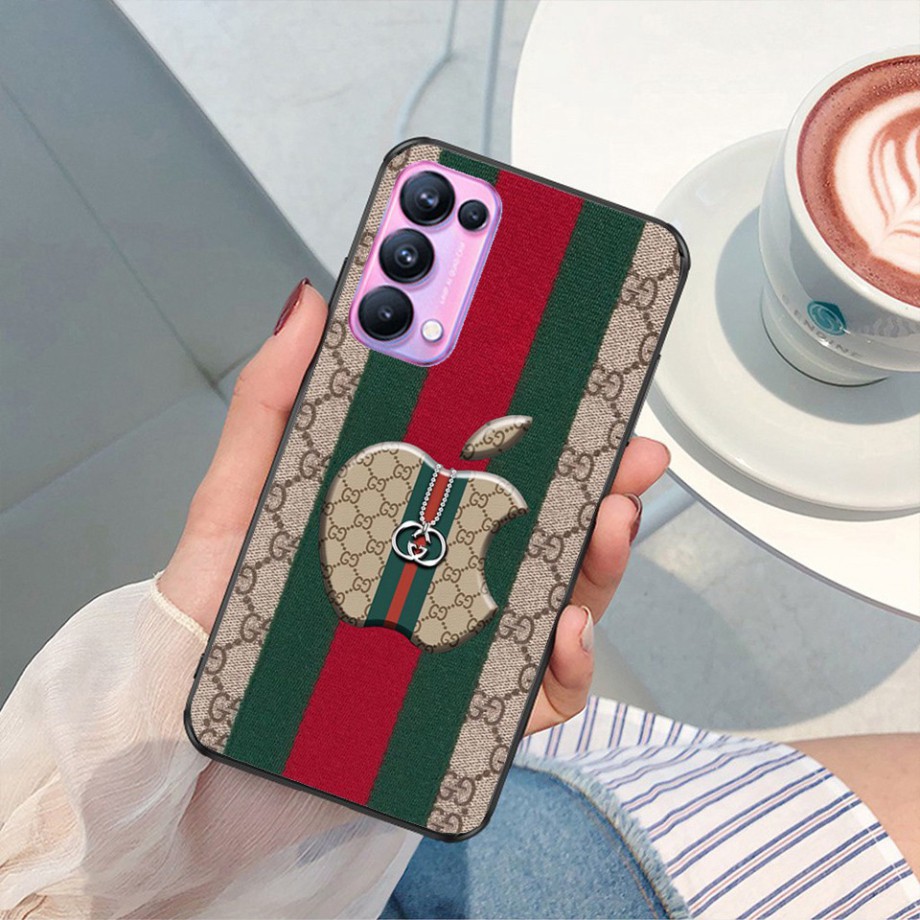 IN ốp lưng oppo reno 5 oppo reno 4 in hình giả iphone siêu đẹp