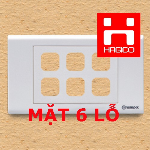 Mặt thiết bị mặt công tắc Sino S18