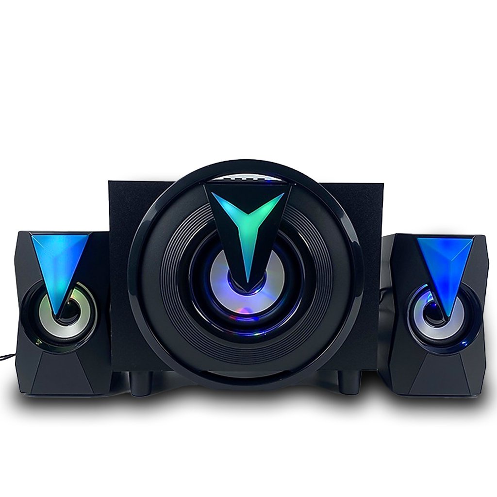 Loa bluetooth vi tính máy tính để bàn bass mạnh, led đẹp cực chất có dây giá rẻ K10 -dc4611