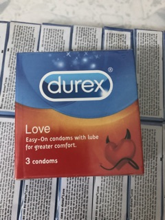 Bao cao su Durex Love hộp 3 cái