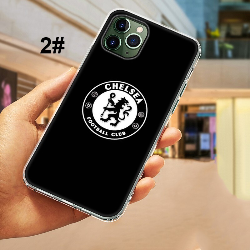 Ốp điện thoại silicon mềm hình đội bóng Chelsea cho iPhone XR X Xs Max 8 7 6s 6 Plus 5 5s SE 2020