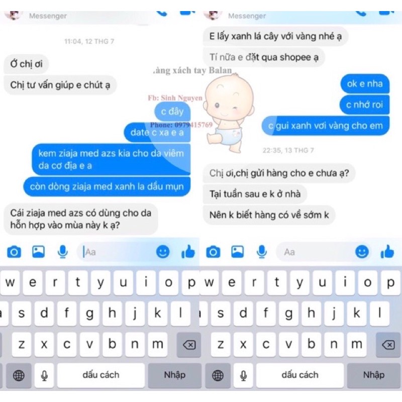 Kem Chăm Sóc Da ZiajaMed Atopy Azs 50ml balan