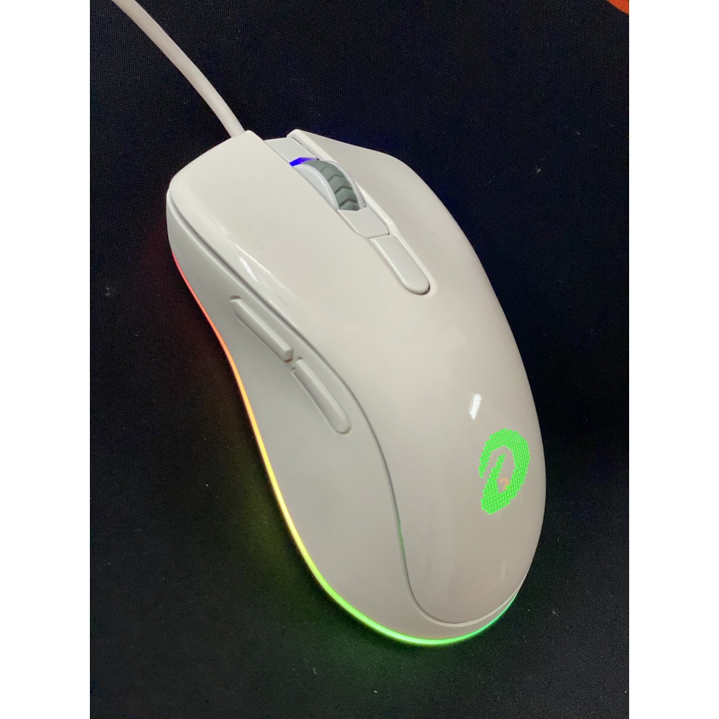 Chuột Gaming DAREU EM908 Trắng-White  - Hàng chính hãng bảo hành bảo hành 24 tháng