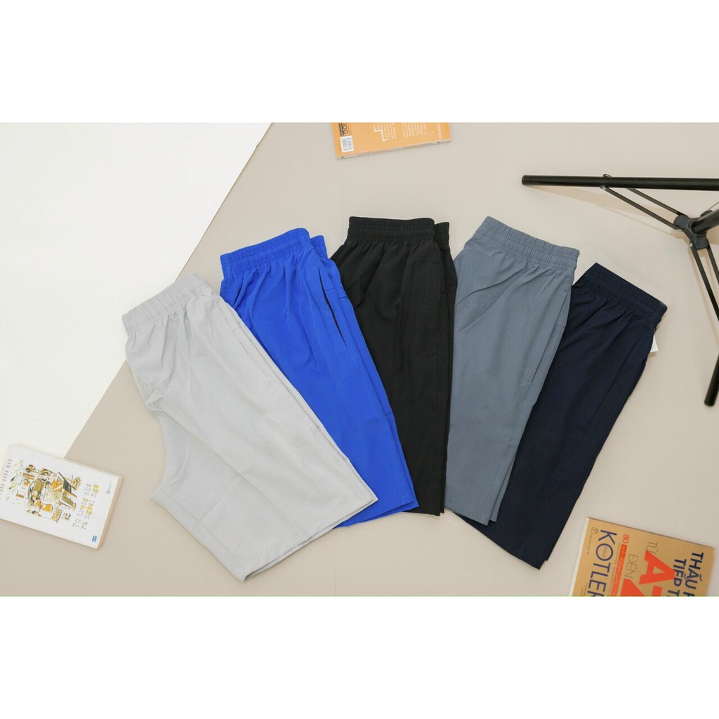 Quần Short Gió Nam thể thao ANVY (5 màu) quần đùi có túi khóa tập gym chạy bộ Vải Mềm, Siêu Nhẹ, Dáng Thể Thao | BigBuy360 - bigbuy360.vn