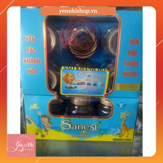 1 LỐC 6 LỌ YẾN SÀO KHÁNH HÒA SANEST KIDS DÀNH CHO TRẺ E LỌ 62ML