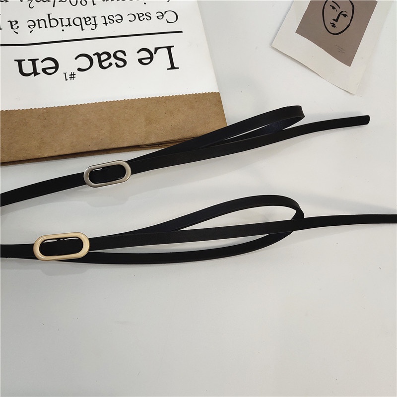 Thắt lưng da PU bản rộng thắt dây phong cách cổ điển thời trang cho nữ