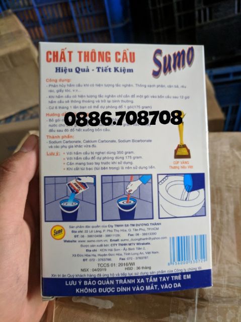 Bột Thông cầu , cống Sumo(175g)