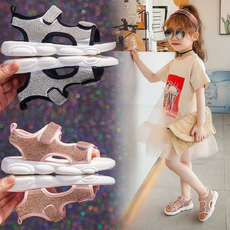 Cậu bé sandals cô gái mới giày học sinh giày thể thao hàn quốc dép mềm PAPAYA0006