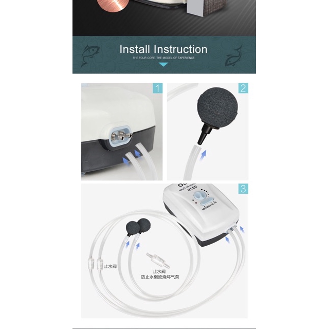 Máy Sủi Oxy Chạy Pin Sạc JEBO 9950  Dùng Đc Khi Cúp Điện - Chỉ máy oxy