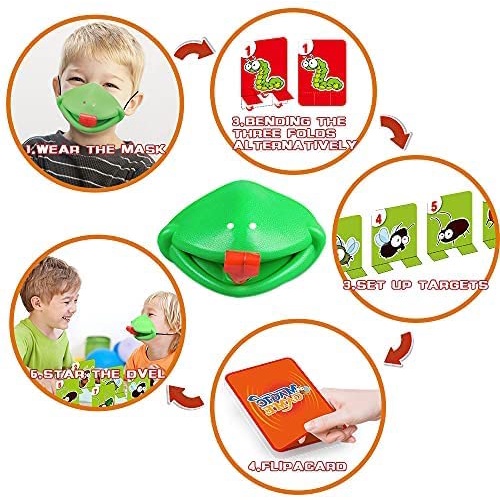 Trò Chơi Lưỡi Nhanh Từ Lick The Bugs Game Chameleon Game Ages 4+ Trò Chơi Gia Đình Vui Nhộn Cho Bé Trai Bé Gái Chơi Trong Bữa Tiệc