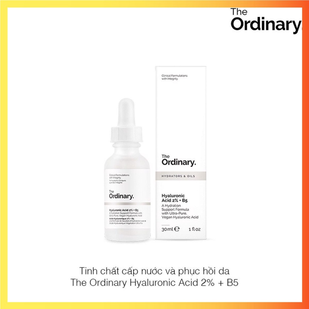 Cấp ẩm hồi phục Hyaluronic Acid 2% + B5 - The Ordinary ๖ⓢ