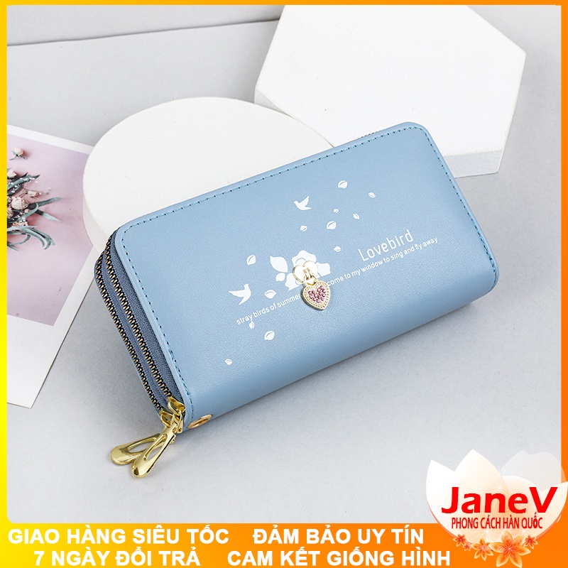 Ví Nữ Dài Cầm Tay Cao Cấp Sang Trọng Phong Cách Hàn Quốc TVNN399