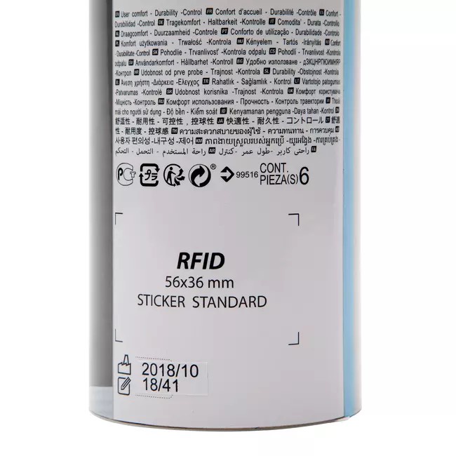 Hộp 6 quả cầu lông nhựa PSC 500 Cỡ Trung - VÀNG MIRILIK DECA