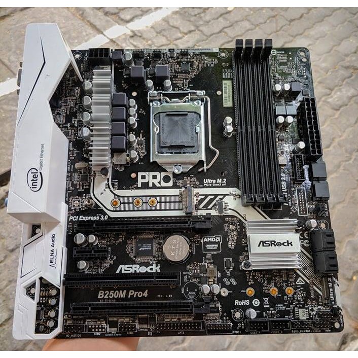 Main ASRock B250M Pro4 hàng cũ nguyên zin, chính hãng Asrock B250 pro 4