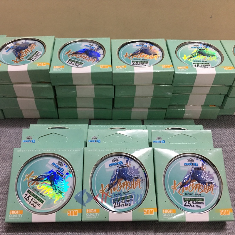 Dây trục câu đài Handing King Fisher cuộn 50m hàng chính hãng