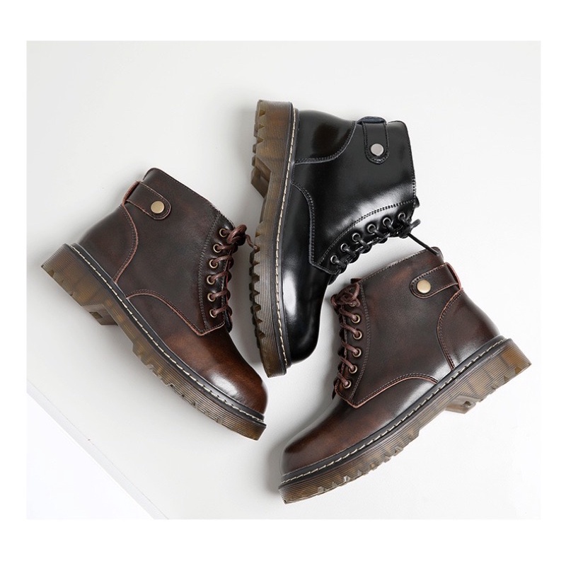 Giày da bò nữ Vintage cao cấp