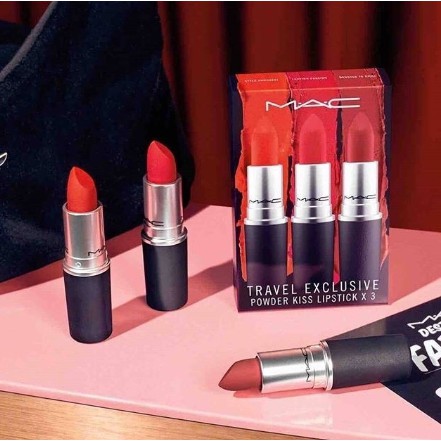 Chuyên sỉ Set 3 Cây Son MAC hàng sẵn