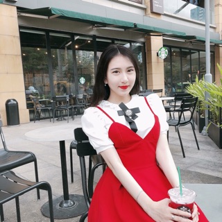 Nơ cài áo đính đá cao cấp