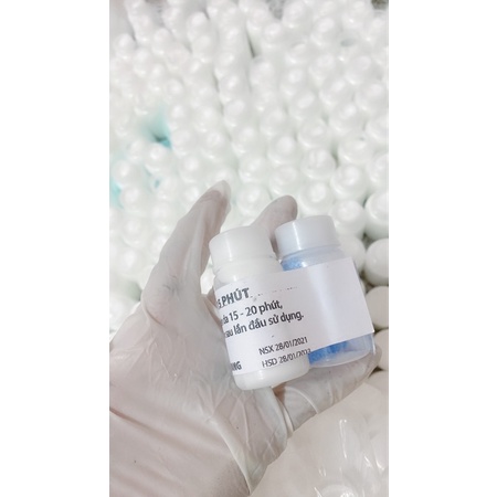 Tẩy da siêu trắng sau 15phút đặc 1 lần được 2 cặp