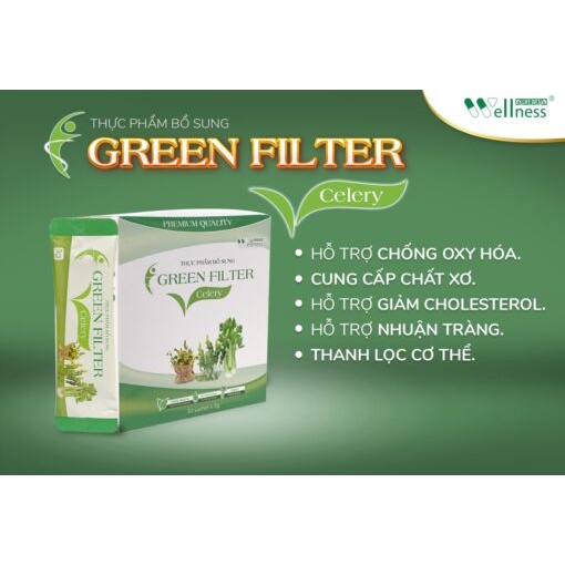 Bột Cần tây sấy lạnh – diệp lục Green Filter Celery