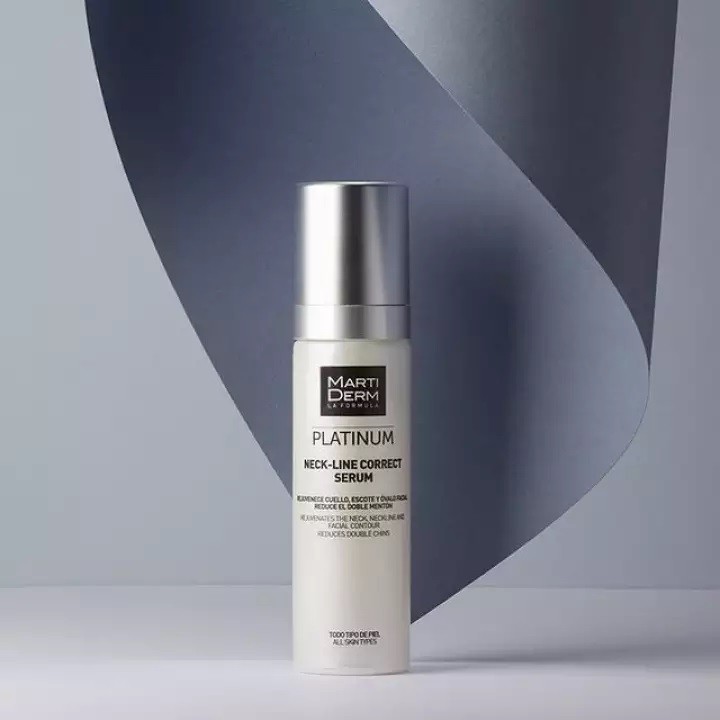 [HÀNG NHẬP KHẨU] Tinh Chất Làm Săn Chắc, Trẻ Hoá Da Vùng Cổ MartiDerm Platinum Neck-Line Correct Serum