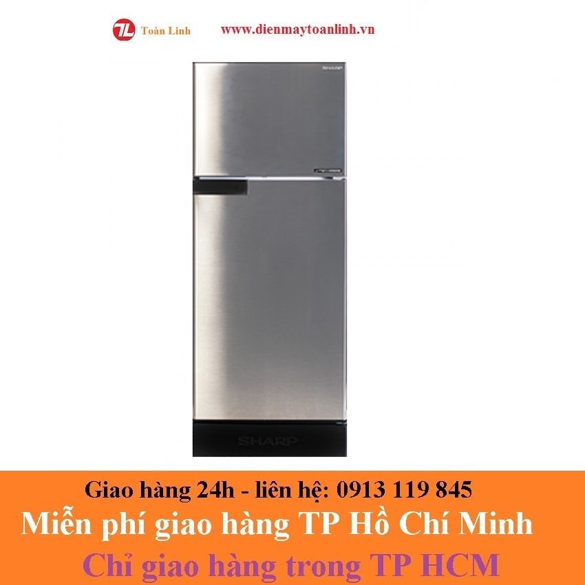 Tủ lạnh Sharp Inverter 165 lít SJ-X196E-SL - Hàng chính hãng - "Miễn phí công lắp đặt"