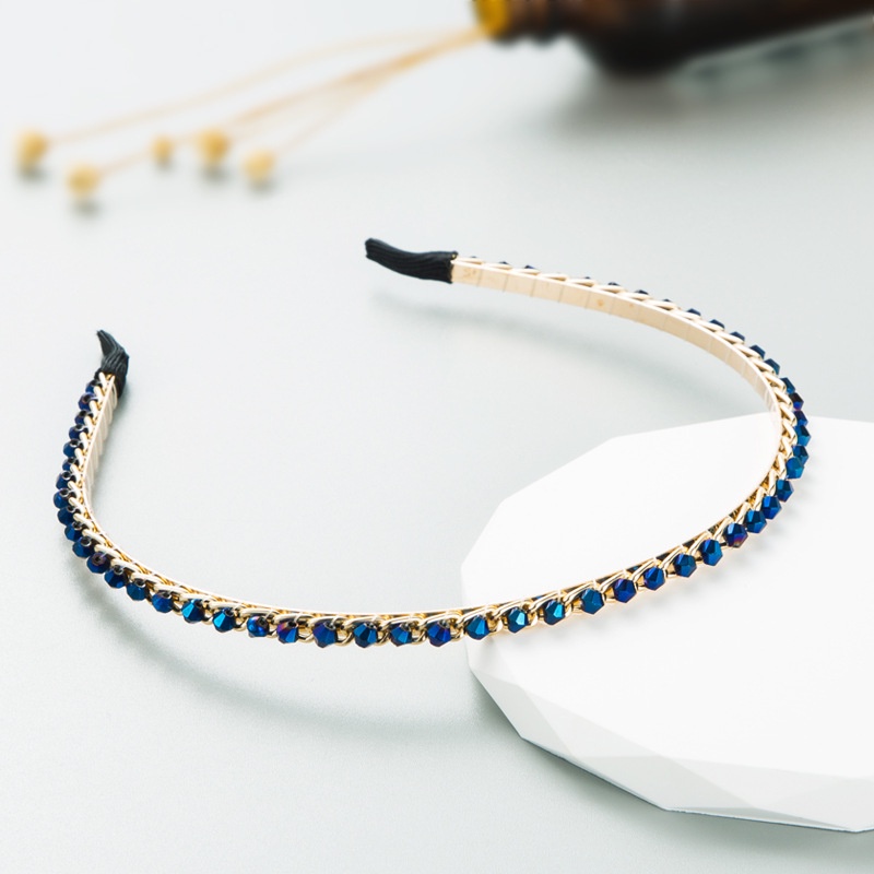 Băng Đô Cài Tóc Bằng Hợp Kim Đính Đá Pha Lê Sang Trọng