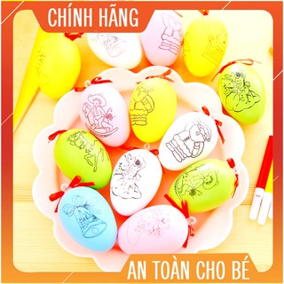 [𝐁𝐀́𝐍 𝐂𝐇𝐀̣𝐘] SET QUẢ TRỨNG TẶNG KÈM 4 BÚT VẼ SIÊU ĐẸP CHO BÉ