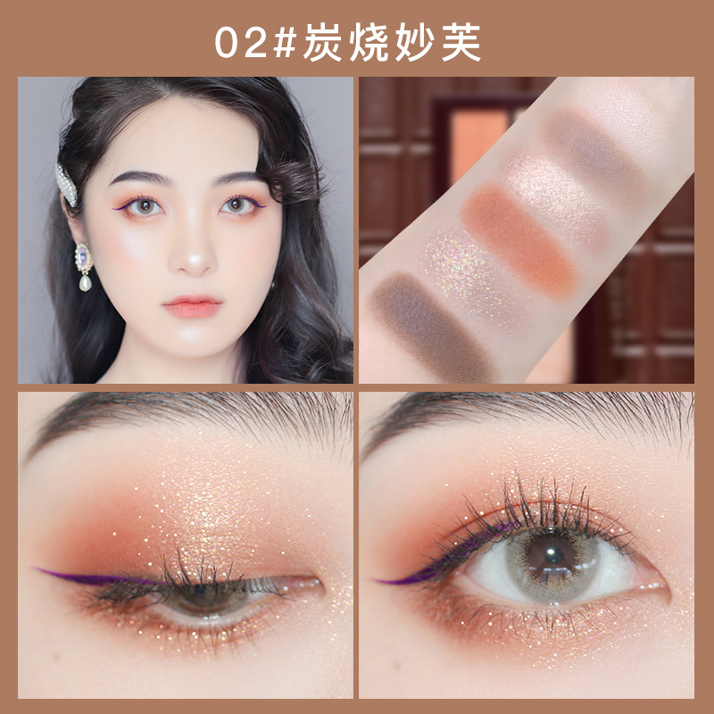 (Hàng Mới Về) Bảng Phấn Mắt Trang Điểm Dễ Lên Màu Dành Cho Người Mới Bắt Đầu | BigBuy360 - bigbuy360.vn