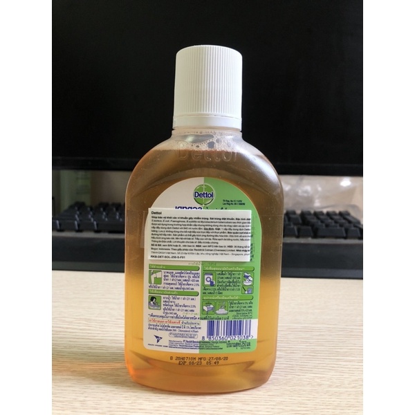 Dung dịch diệt khuẩn Dettol  250ml - 500ml. Có khăn hoặc k kèm khăn. Hàng chính hãng DKSH Việt Nam.