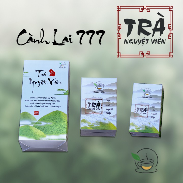 [Trà 777 Nguyệt Viên] Chè Cành Lai 777 Chuẩn Thái Nguyên Búp To Cánh Tròn Xanh Nước Ngọt Lâu