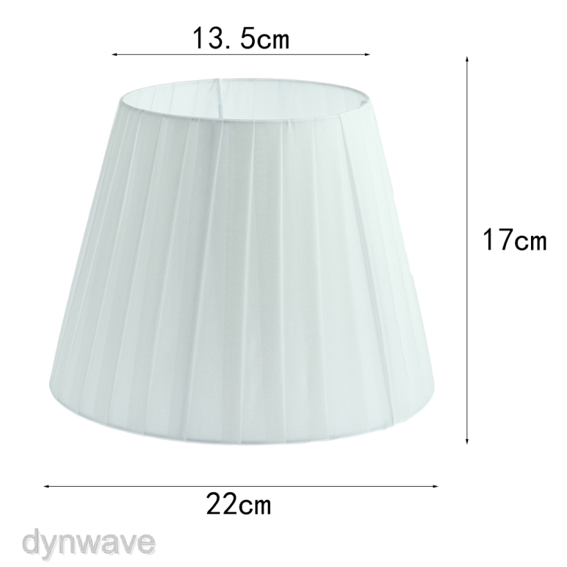 Chao đèn bàn/trần bằng vải kiểu đơn giản