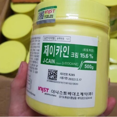 Kem J-Cain 15.6% Cream 500g Hàn Quốc