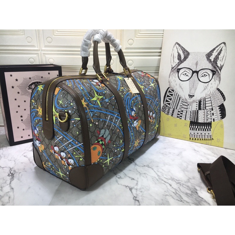 Túi du lịch thời trang Gucci GC Disney da thật cao cấp