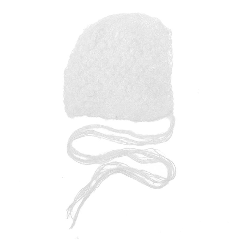 Mũ Bonnet Đan Len Mềm Mại Làm Phụ Kiện Chụp Ảnh Cho Bé Sơ Sinh