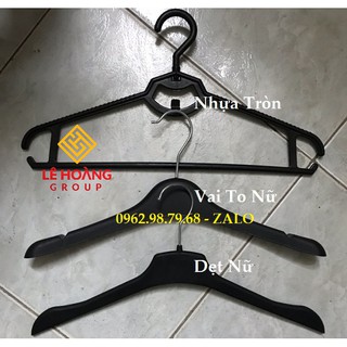 Móc nhựa treo quần áo người lớn 30 chiếc