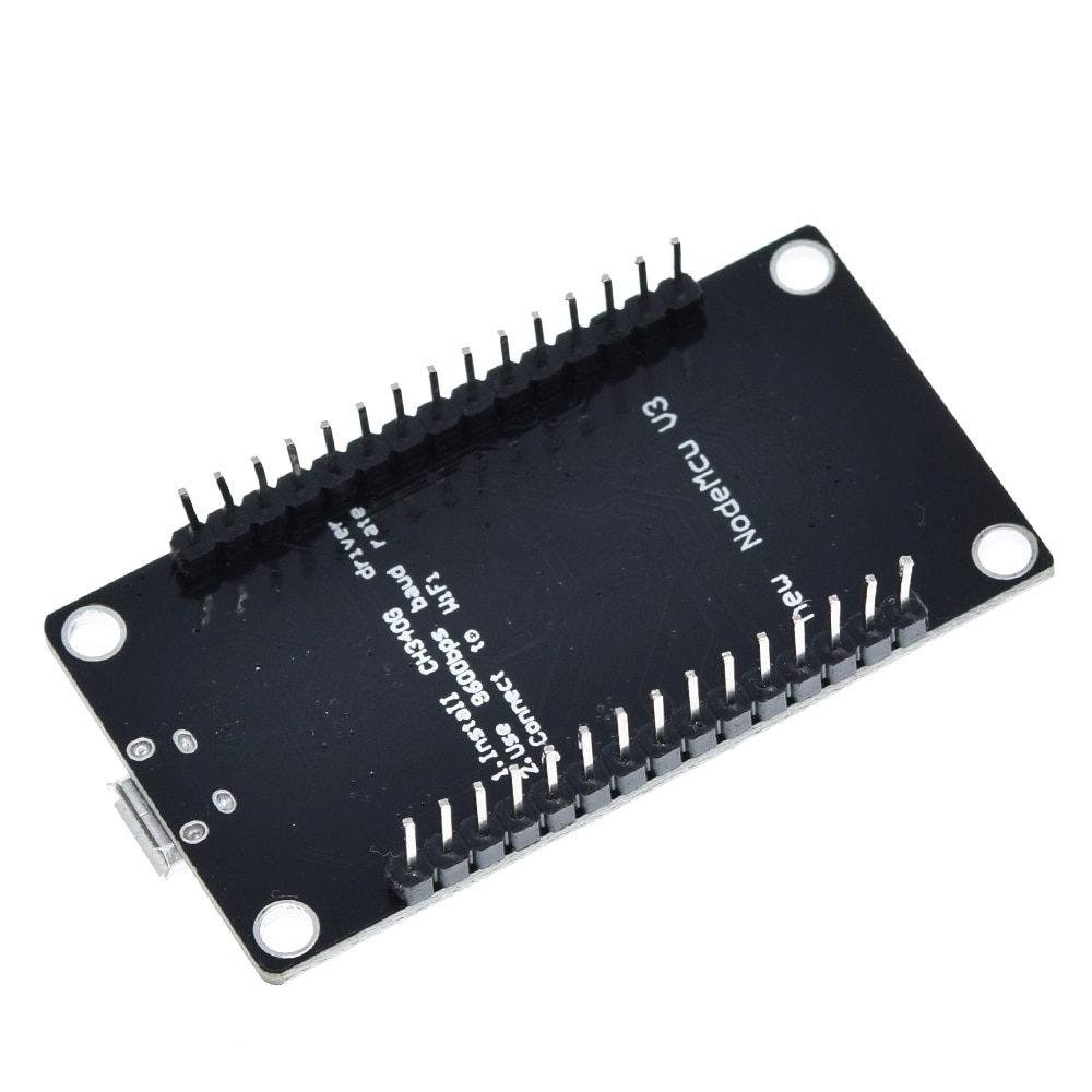 Mô Đun Không Dây NodeMcu v3 CH340 Lua WIFI ESP8266 Có Ăng Ten Và Cổng usb Cho Arduino