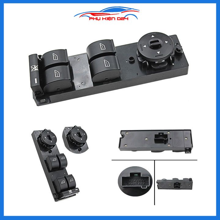 Công tắc kính tổng Focus 2005-2007 mã 3M51-2K021-AB nâng hạ kính lên xuống ô tô