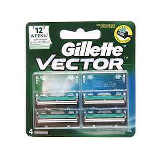 Lưỡi dao cạo Gillette Vector (4 lưỡi)