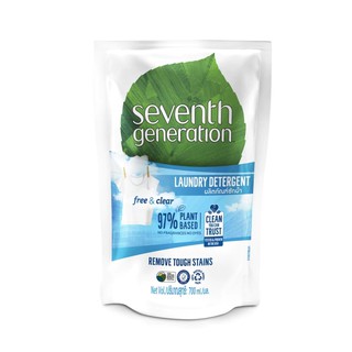 Nước giặt gốc thực vật Seventh Generation Free and Clear không mùi túi 700ML