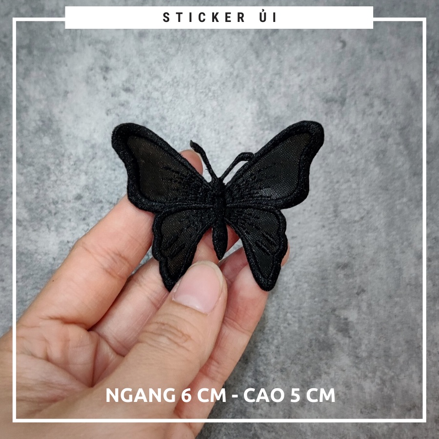 Sticker ủi áo hình thêu cao cấp -DÙNG LÀM BÔNG CÀI ÁO HAY HÌNH ỦI ÁO TRANG TRÍ VÁY, ĐẦM, ÁO DÀI HOẶC LÀM MIẾNG VÁ ÁO