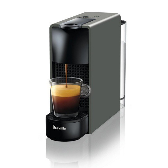 Máy pha cà phê viên nén Nespresso Essenza mini Breville đen - Dùng điện 110v