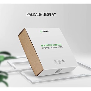 Bộ Chia USB 3 Cổng  Kèm Cổng LAN Ugreen CR103