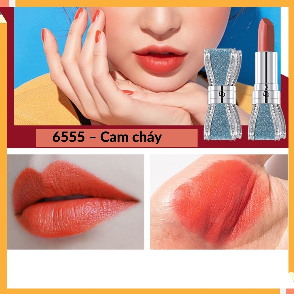 Son Lì Daisy Dear Nội Địa Trung Thiết Kế Hình Nơ Sang Trọng Chất Son Lì Bền Màu Lâu Trôi 3,5g-AnnA.40.Cosmetic | BigBuy360 - bigbuy360.vn