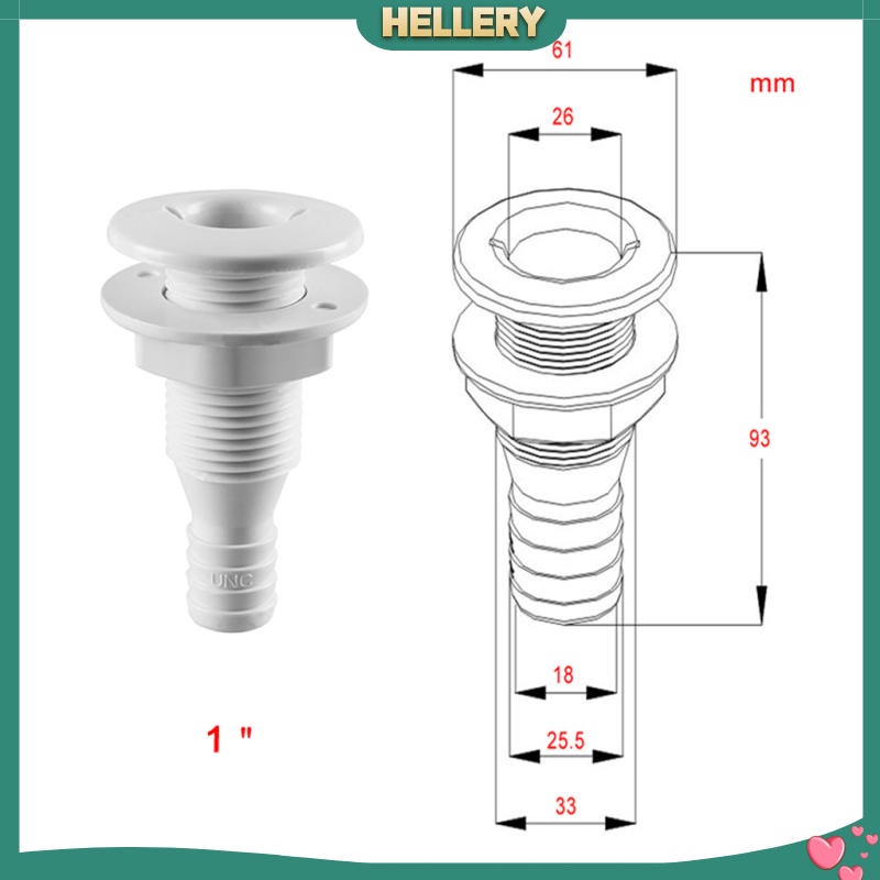 Ống bơm và vòi nước bằng nhựa cho thuyền | BigBuy360 - bigbuy360.vn